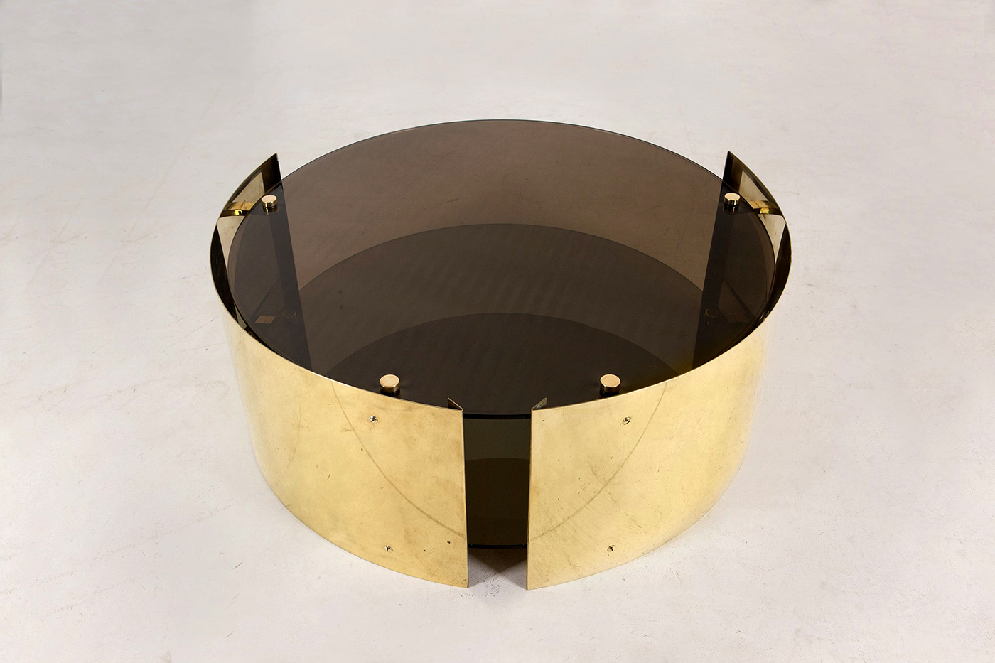 Marco Bevilacqua - Caio Brass Coffee Table for Gate 5 Gallery
