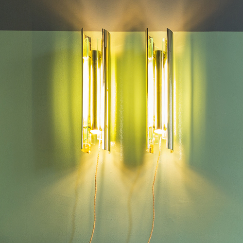 Tacito Wall Lamps designed by Marco Bevilacqua featured by Dimore Gallery during Life on Mars
